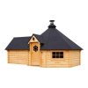Grill Cabin 16.5 m² with 3.57 m² Extension