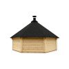 Open grill cabin 16.5 m²