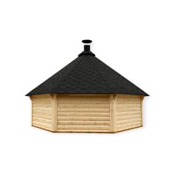 Open grill cabin 16.5 m²