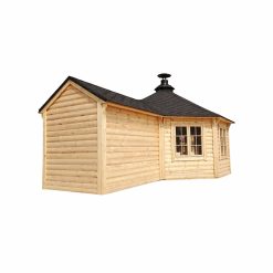 Grill Pavilion 9.2 m² + 4.75 m² Extension