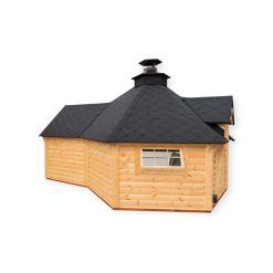 Grill cabin with extension 9.2 m² + 4.79 m²
