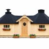 Camping BBQ Hut 9.2 m² + 9.2 m²