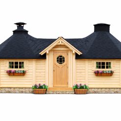 Camping BBQ Hut 9.2 m² + 9.2 m²