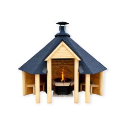 Open grill cabin 9.2 m²