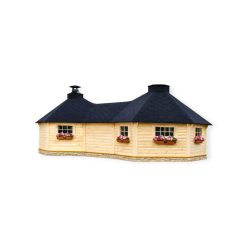 Camping BBQ Hut 9.2 m² + 9.2 m²