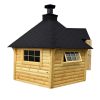 Grill cabin with extension 9.2 m² + 4.79 m²
