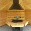 Open grill cabin 9.2 m²
