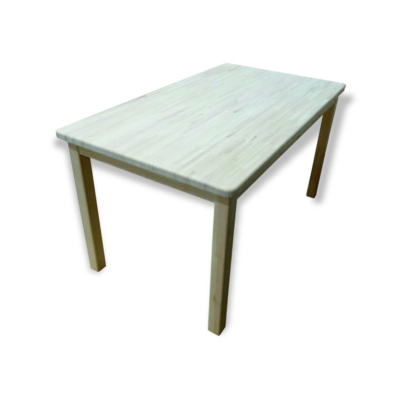 Table with wooden legs