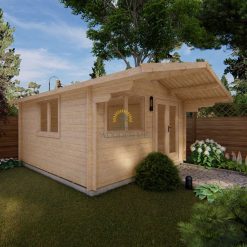 Garden cabin Alva 4x4m, 28mm