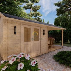 Garden shed Elise 3 x 5,9m, 28 mm