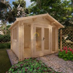 Garden shed EMMA 3x3m, 28mm