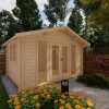 Garden cabin EMMA 4x3m, 28mm