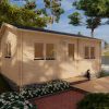 Wooden cabin MURRAY 4m x 6m, 44 mm