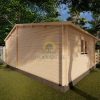 Wooden house PADOVA 6m x 4.5m, 44 mm