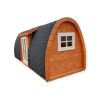 Insulated camping Pod 2.4 m x 6.3 m (with side entrance)