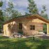 Garden cabin Oasis 595 cm x 595 cm (35,4 m²)