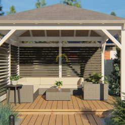 Arbour Pergola 04 (4 m x 4 m)