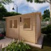 Garden shed Erna 2.5m x 3.4m, 28mm