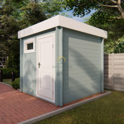 Garden shed Lulu (2.4×2.4m), 28mm