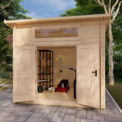 Garden shed Toronto 3m x 3m, 28mm