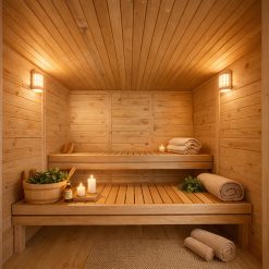 Eco sauna 2.4 m x 2.4 m