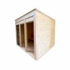 Eco sauna 2.4 m x 2.4 m