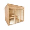 Eco sauna 2.4 m x 2.4 m