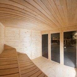 Eco sauna 2.4 m x 2.4 m