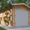 Garage for camper (44 mm), 4x8 m, 32 m²