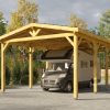 Carport for camping car (10.4m x 5.4 m x 4.1 m)