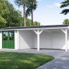 Carport with Storage Shed 30 m²