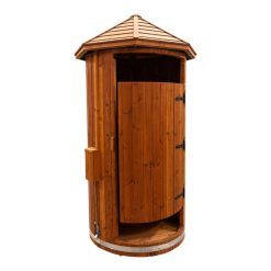 Round Outdoor Shower Ø1.1 m